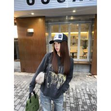 批发【220克纯棉后包领】美式复古水洗做旧长袖<b class='q'>t</b><b class='q'>恤</b>女春秋宽松男女潮牌