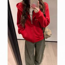 批发高品质【防棉华棉复合牛奶丝300克】秋冬<b class='q'>开衫</b>印花外套