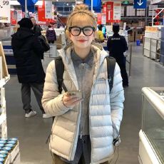 批发2026新款<b class='q'>情侣</b><b class='q'>男女</b>同款排骨刺绣山峰短款连帽棉服内胆棉衣外套