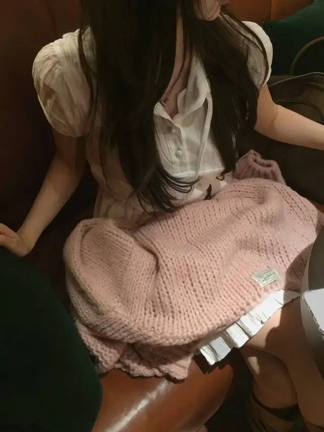 여성용 블라우스 스타일 캐주얼 원피스 상세 이미지 6