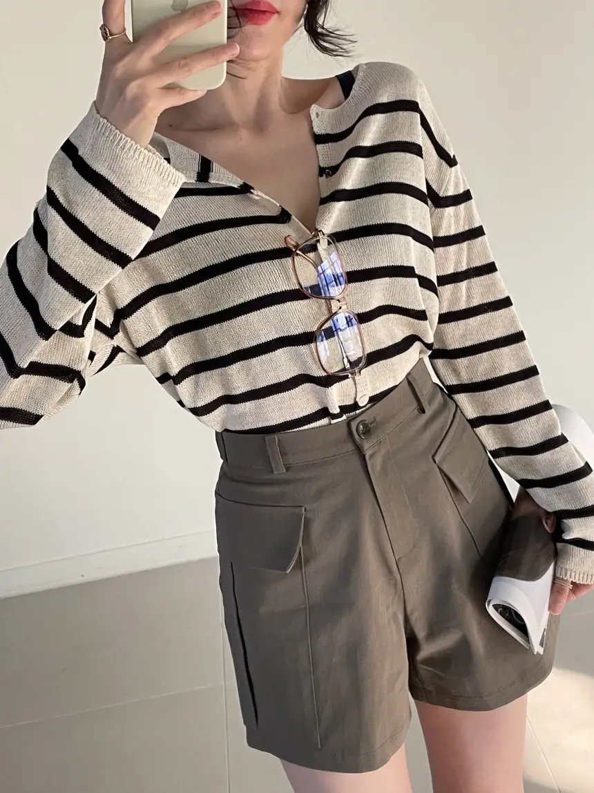 여성 봄 여름 스타일 바지 원피스 상세 이미지 18