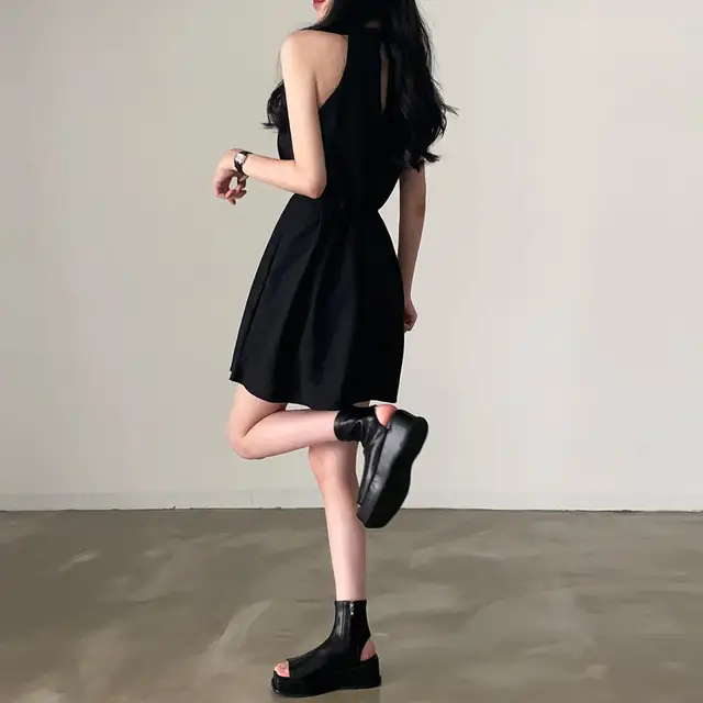 스타일리시한 브라탑 드레스 상세 이미지 8