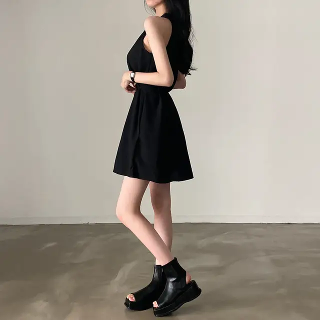 스타일리시한 브라탑 드레스 상세 이미지 9