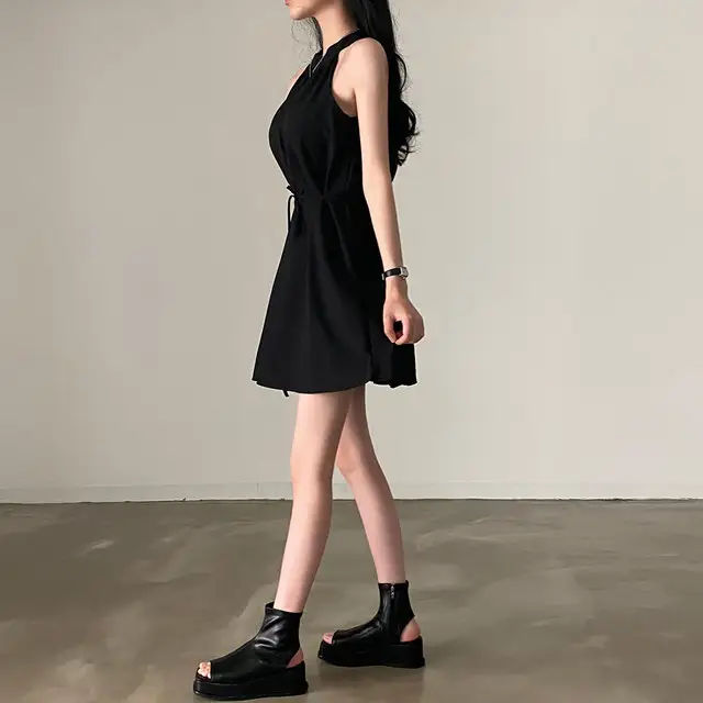 스타일리시한 브라탑 드레스 상세 이미지 10