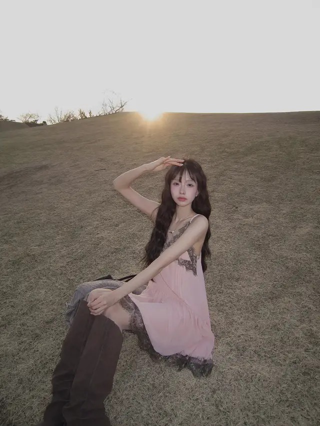 러블리 레이스 쉬폰 원피스 상세 이미지 7