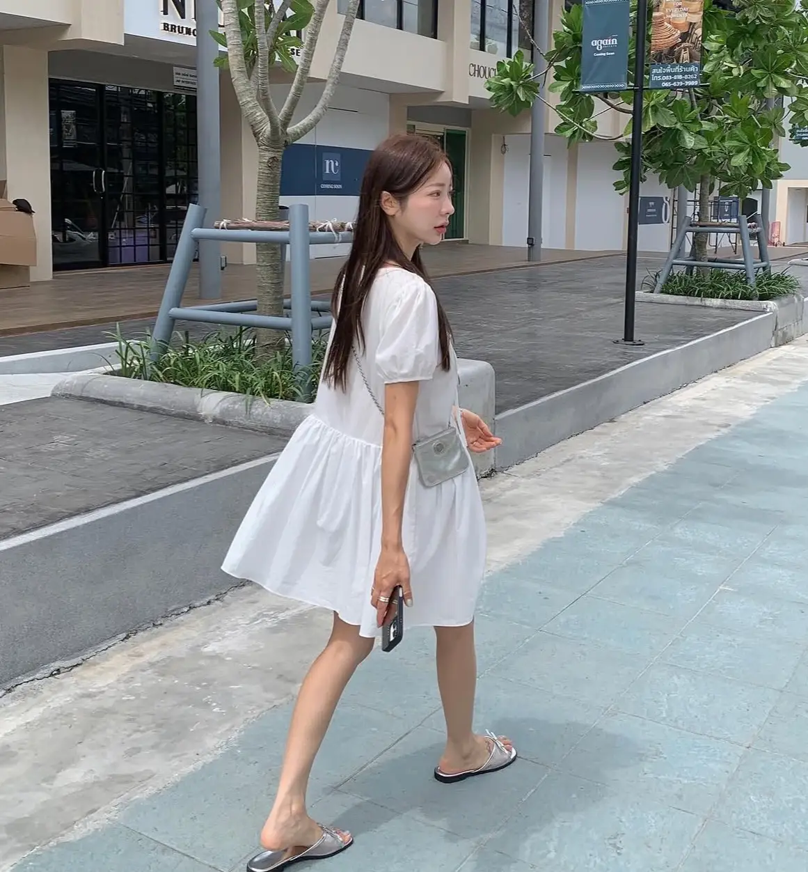여성용 통일 사이즈 캐주얼 원피스 상세 이미지 17