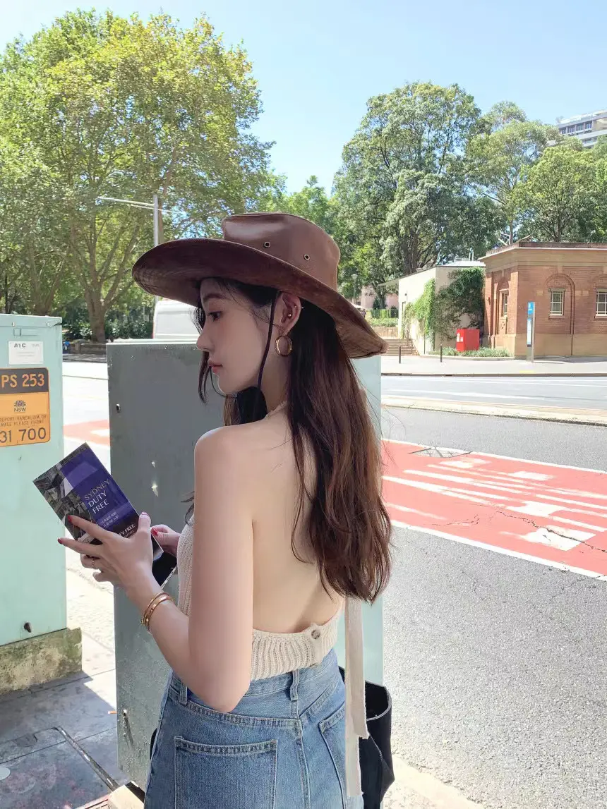 프렌치 스타일 브라탑 니트 원피스 상세 이미지 34
