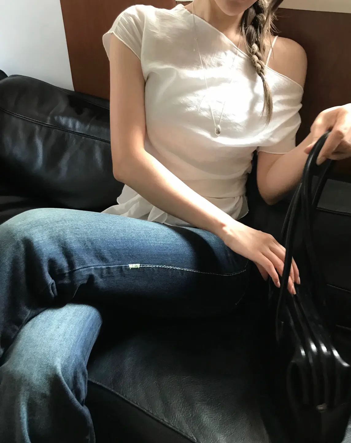 여성용 셔츠 디자인 감성 블라우스 상세 이미지 8