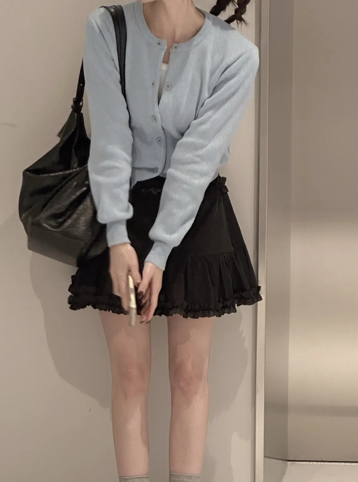 프릴 디테일 민소매 원피스 상세 이미지 24