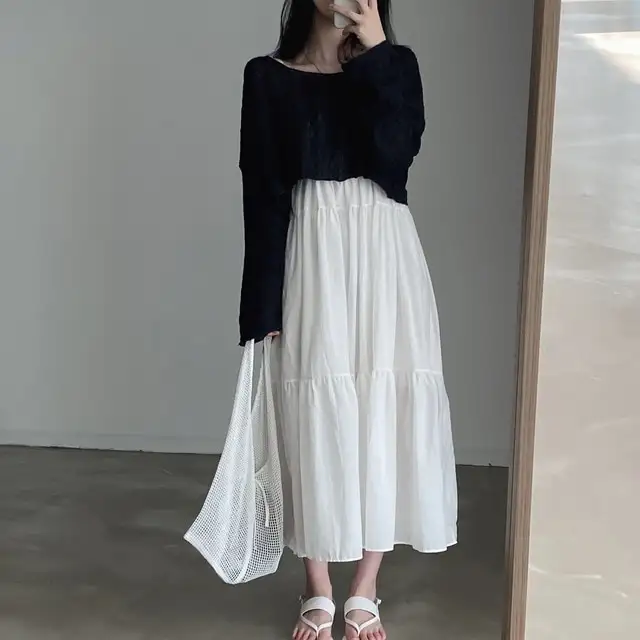 여성용 린넨 슬리브리스 원피스 상세 이미지 6