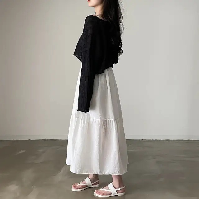 여성용 린넨 슬리브리스 원피스 상세 이미지 12