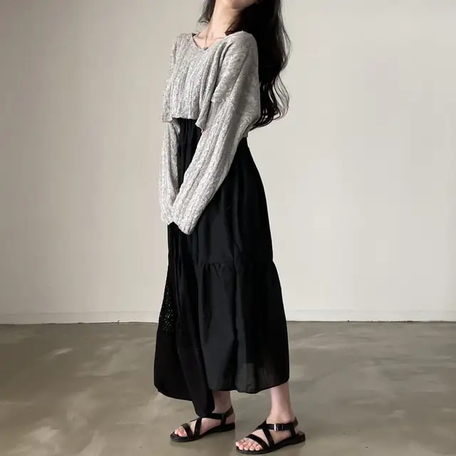 여성용 린넨 슬리브리스 원피스 상세 이미지 24