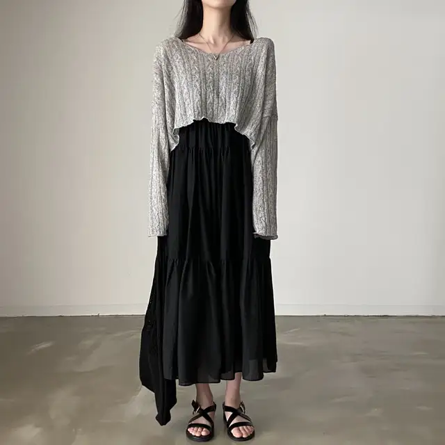 여성용 린넨 슬리브리스 원피스 상세 이미지 25