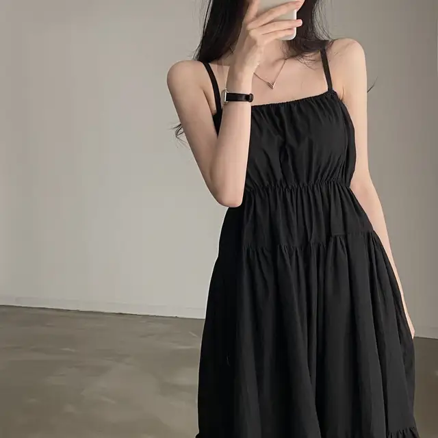 여성용 린넨 슬리브리스 원피스 상세 이미지 26