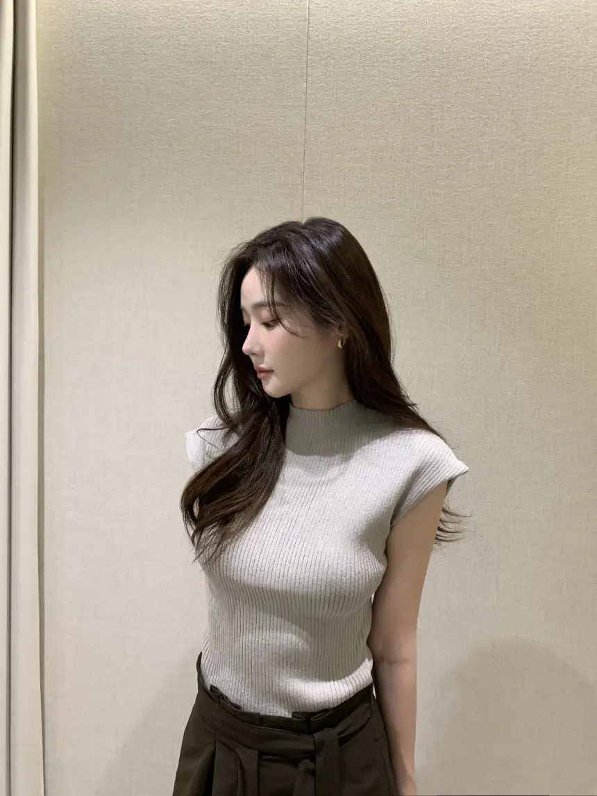 2026 여름 신상 단색 심플 니트 셔츠 상세 이미지 19