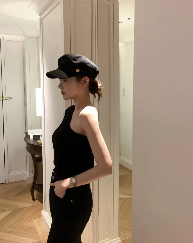스타일리시한 루즈핏 니트 셔츠 상세 이미지 8