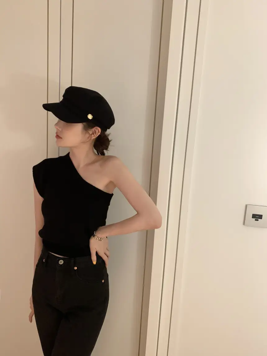 스타일리시한 루즈핏 니트 셔츠 상세 이미지 22