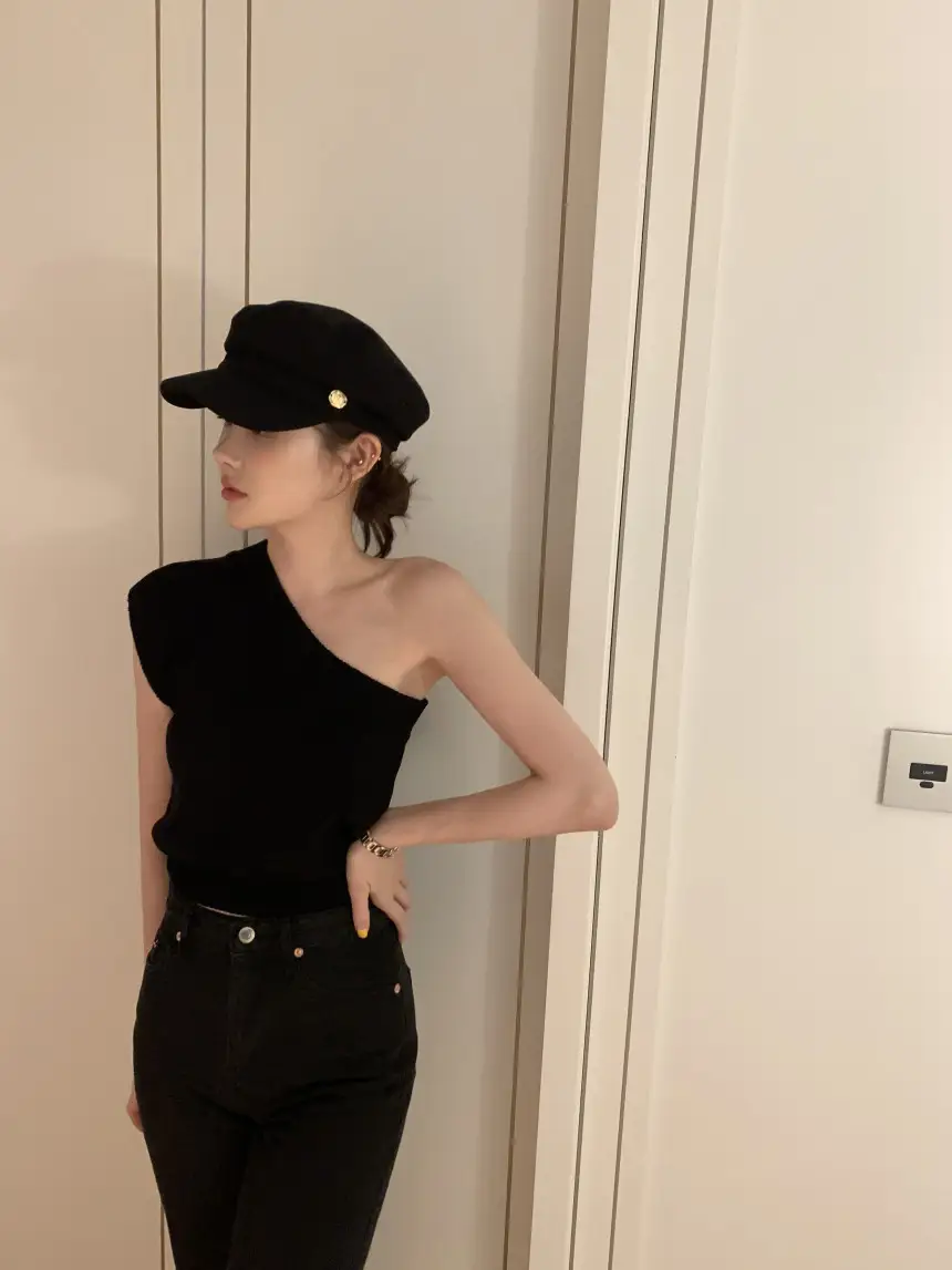 스타일리시한 루즈핏 니트 셔츠 상세 이미지 23