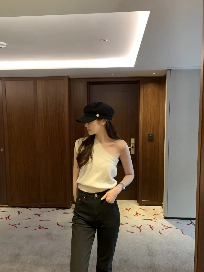 스타일리시한 루즈핏 니트 셔츠 상세 이미지 29