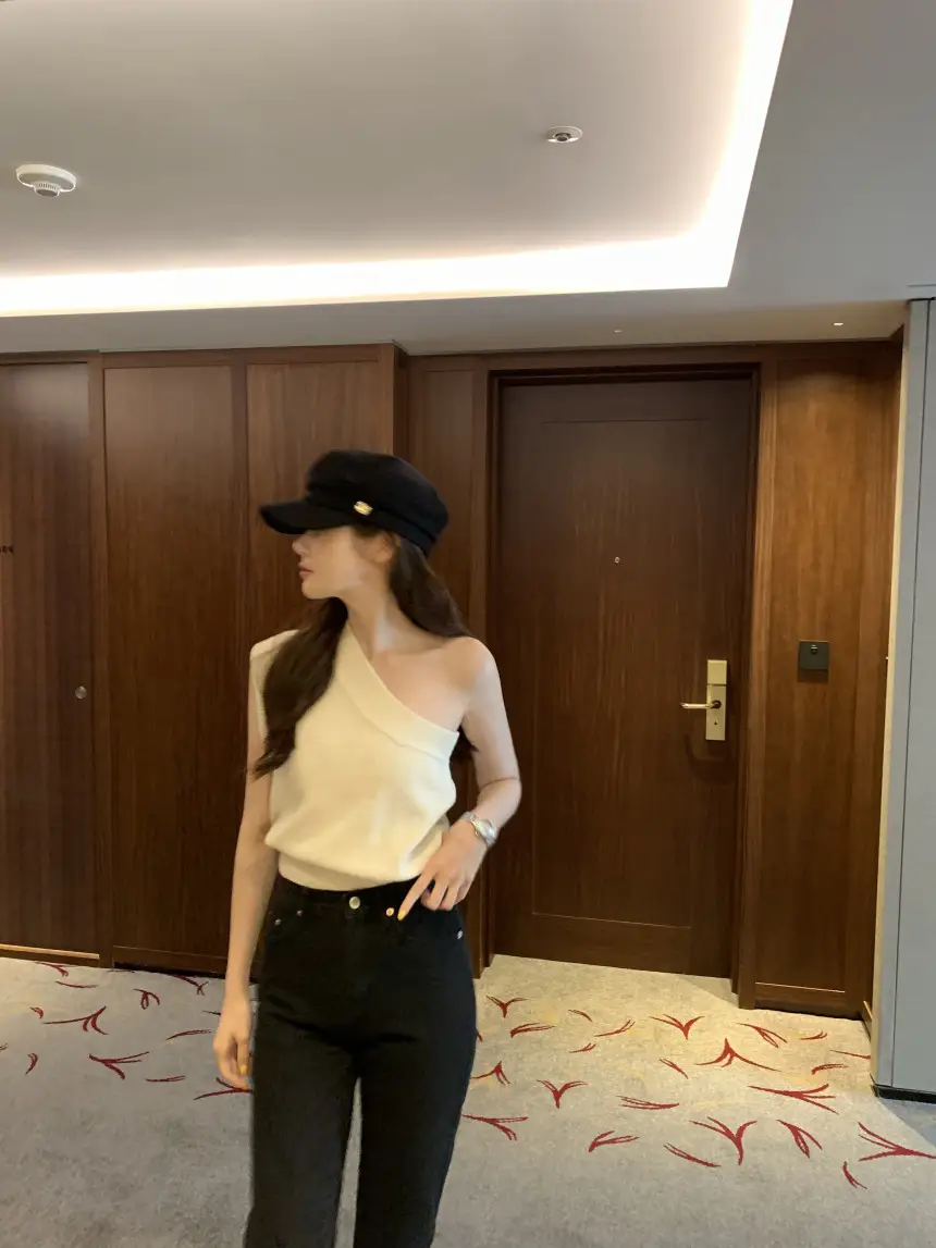 스타일리시한 루즈핏 니트 셔츠 상세 이미지 30