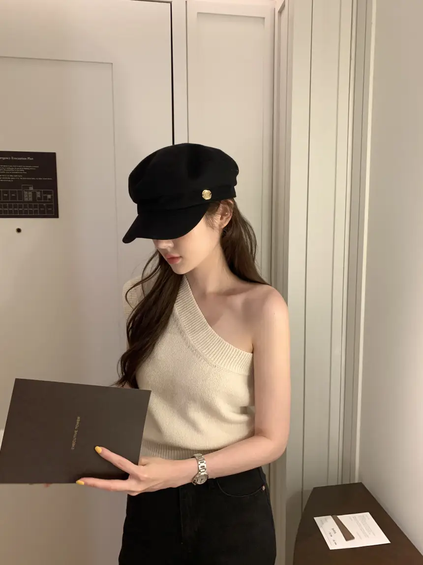 스타일리시한 루즈핏 니트 셔츠 상세 이미지 38