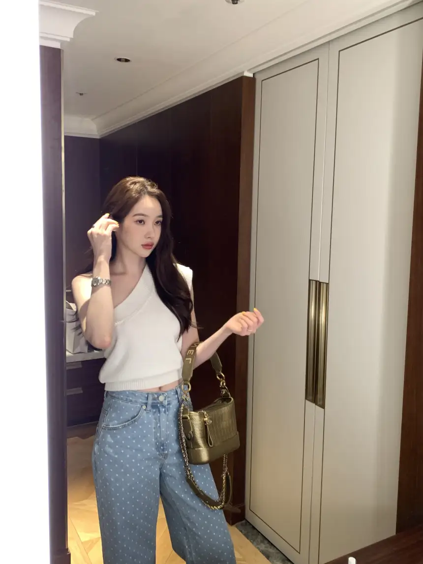 스타일리시한 루즈핏 니트 셔츠 상세 이미지 47
