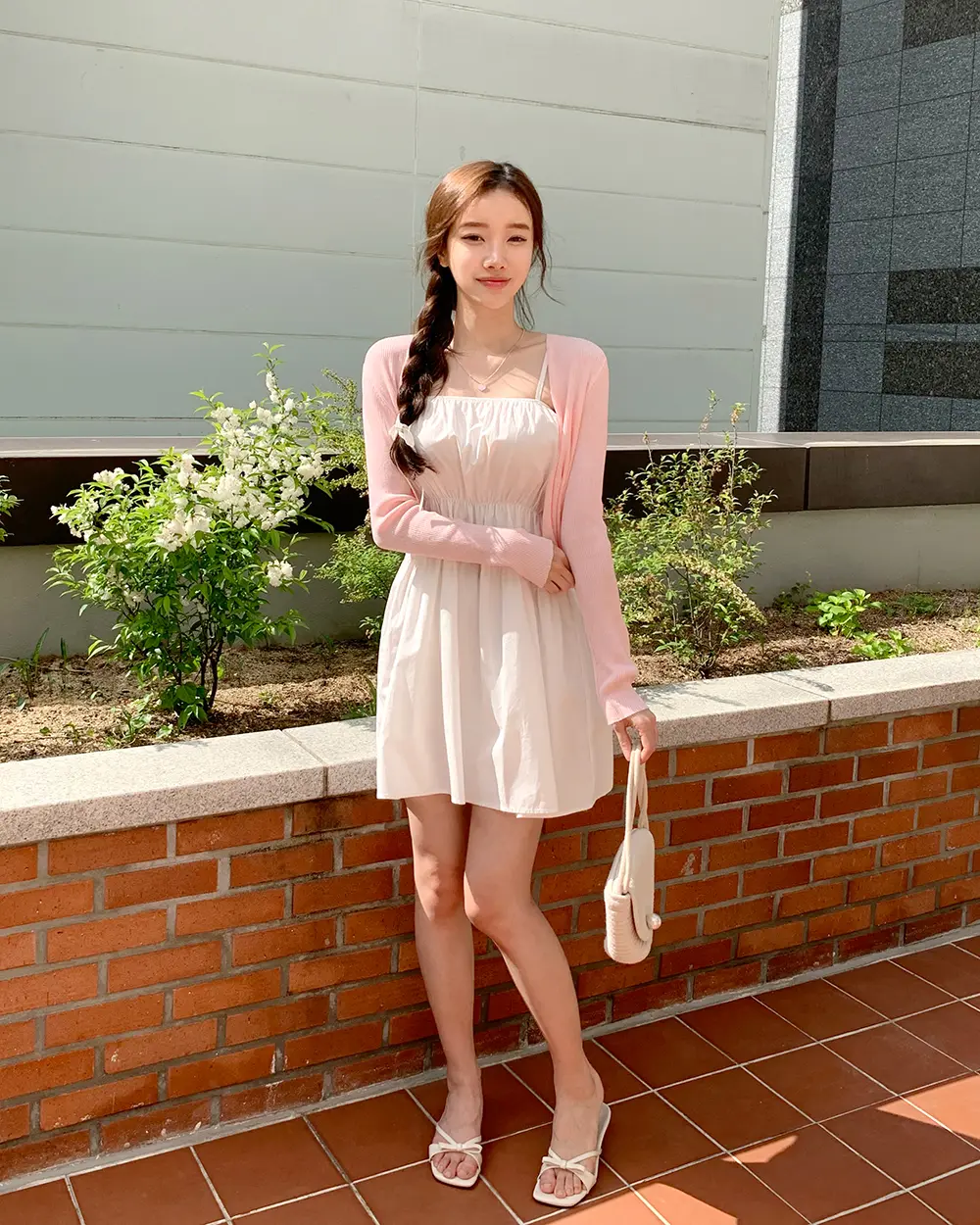 여성용 펄리스 캐주얼 원피스 상세 이미지 4