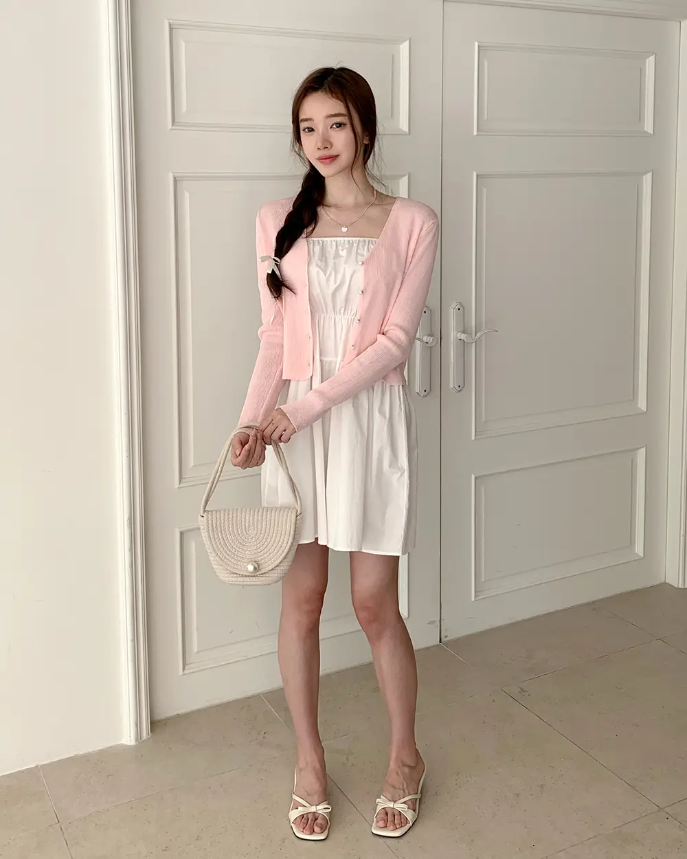 여성용 펄리스 캐주얼 원피스 상세 이미지 8