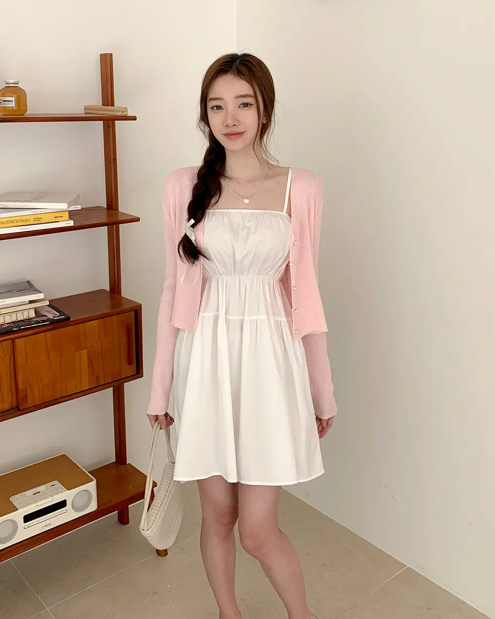 여성용 펄리스 캐주얼 원피스 상세 이미지 11