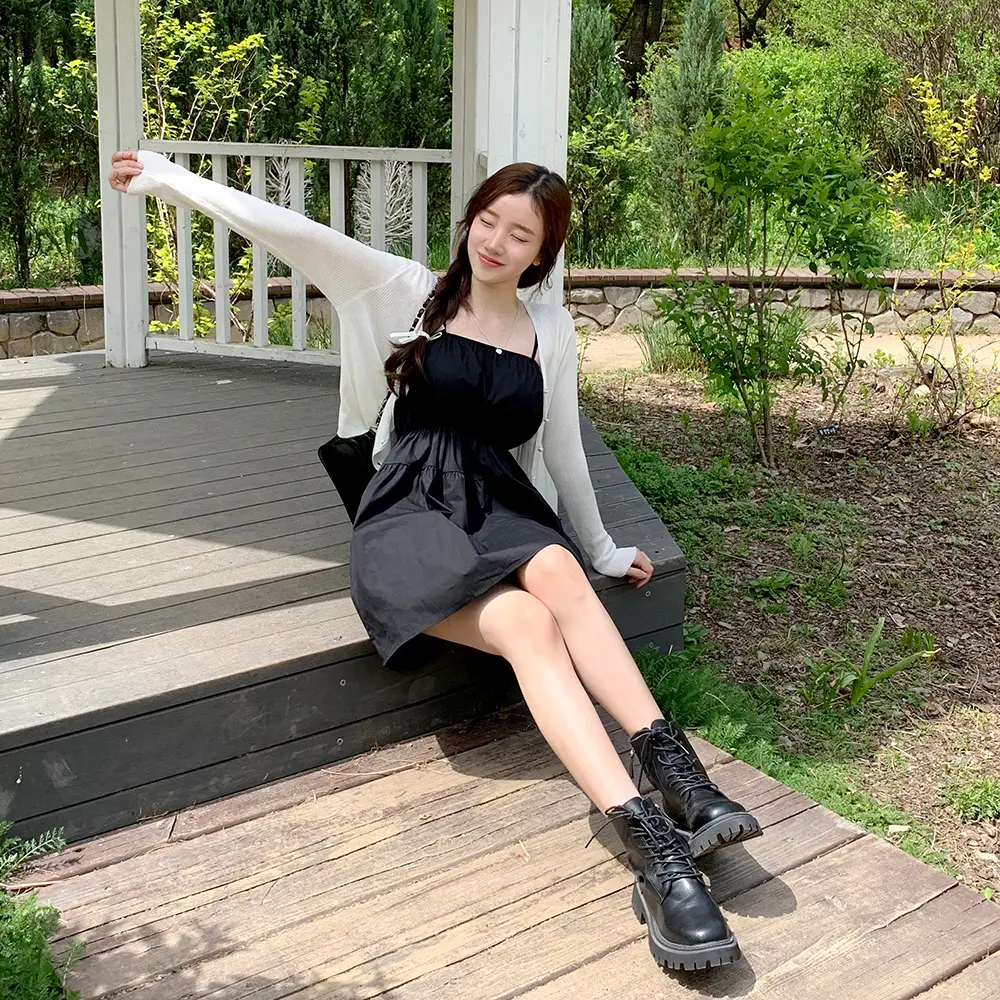 여성용 펄리스 캐주얼 원피스 상세 이미지 16