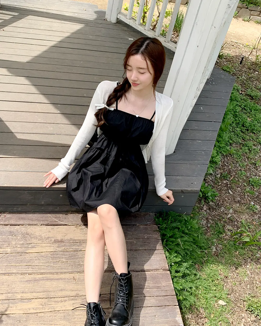 여성용 펄리스 캐주얼 원피스 상세 이미지 18