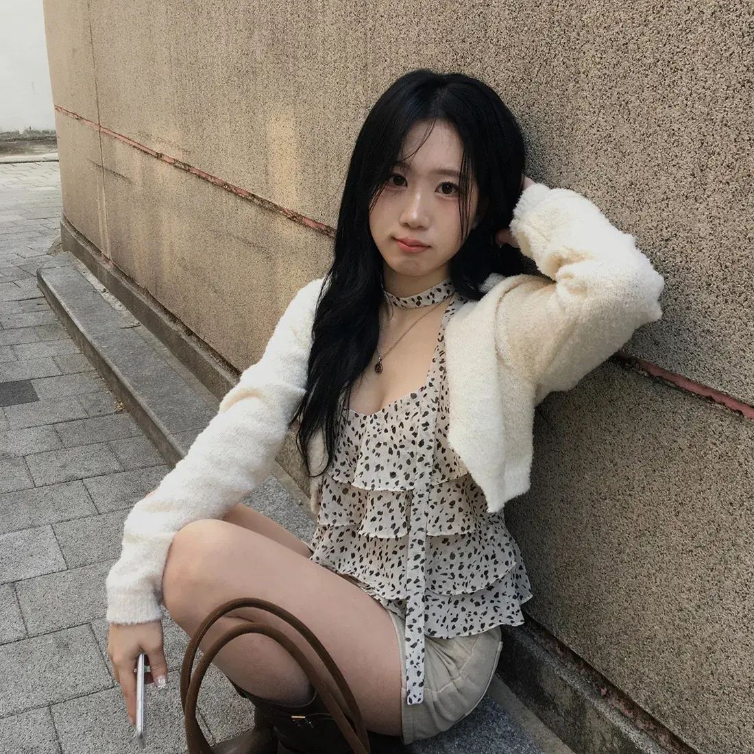 여성용 벨벳 블라우스 상세 이미지 13