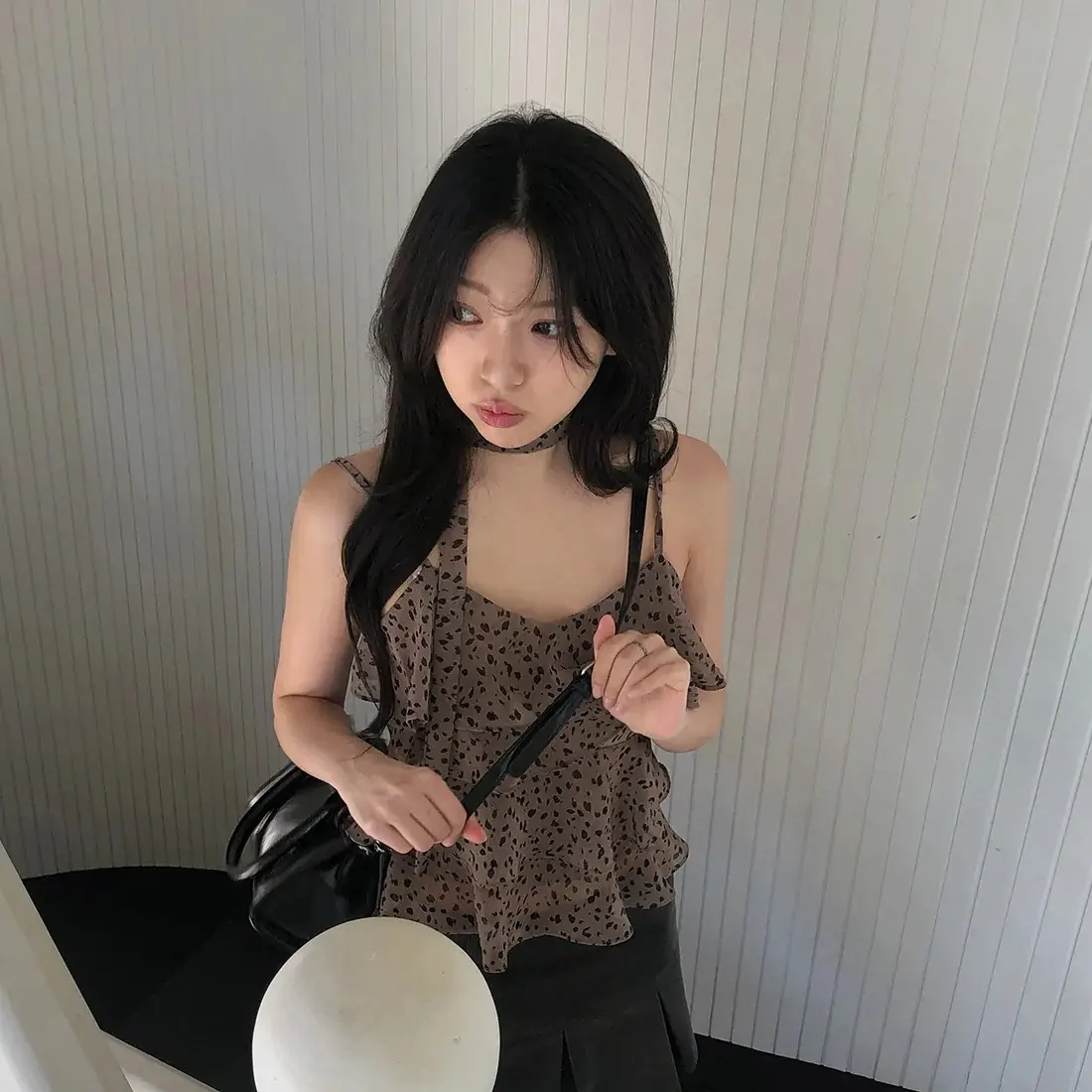 여성용 벨벳 블라우스 상세 이미지 50