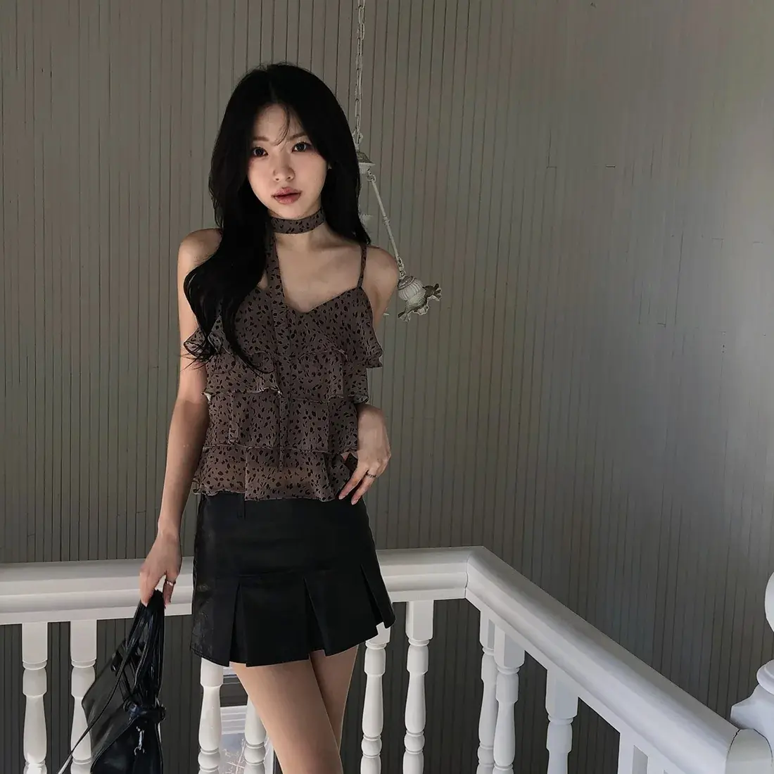 여성용 벨벳 블라우스 상세 이미지 53