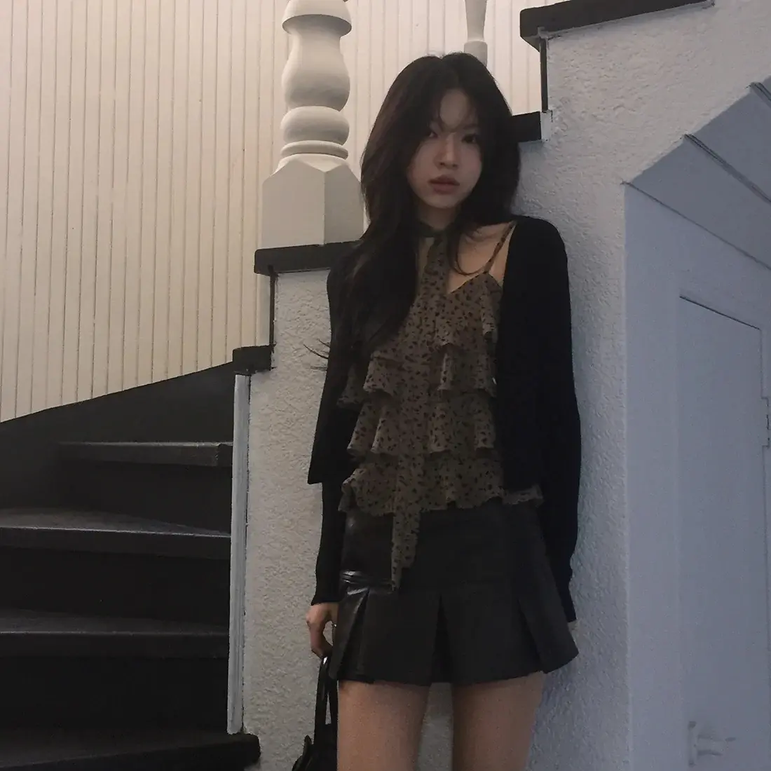여성용 벨벳 블라우스 상세 이미지 59