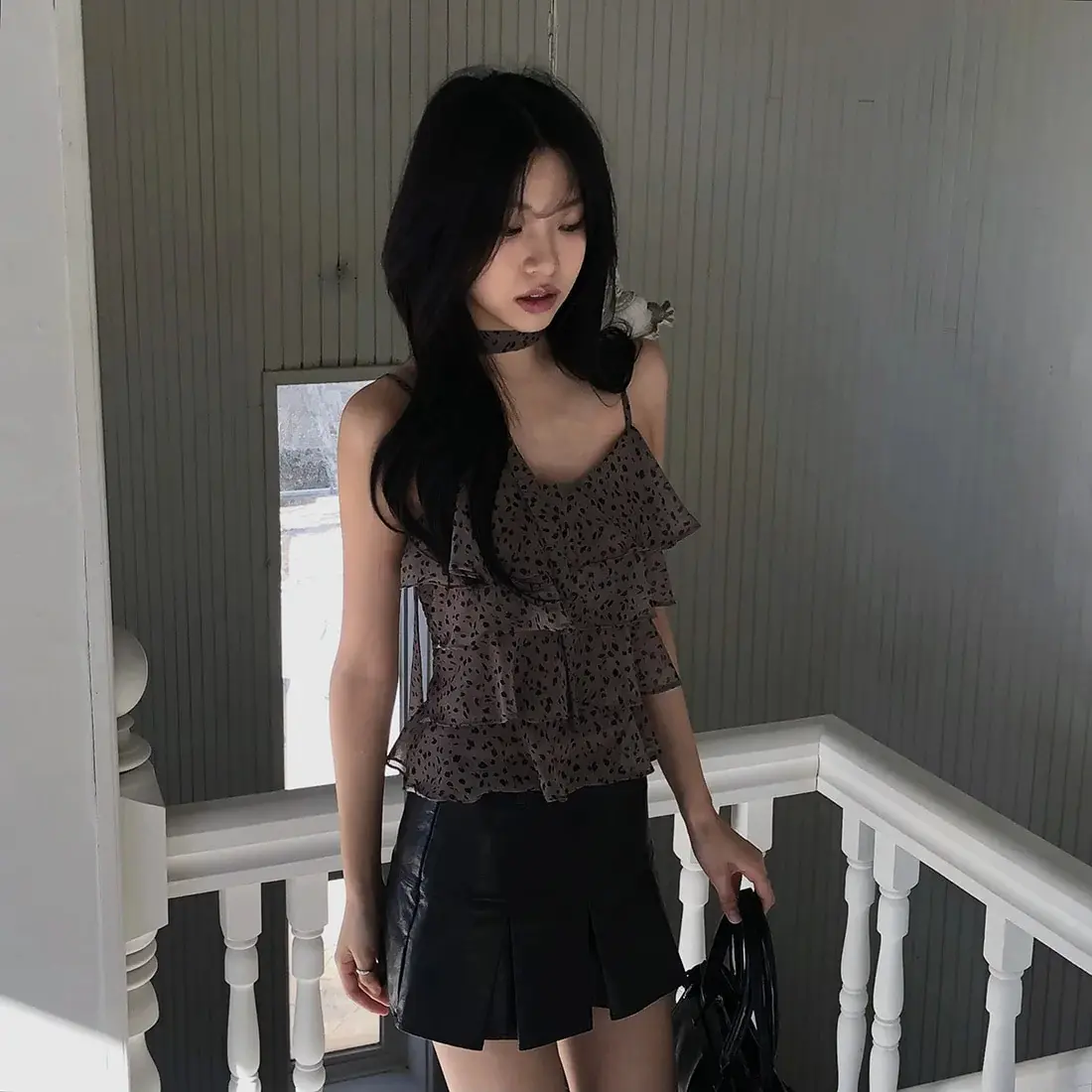 여성용 벨벳 블라우스 상세 이미지 69