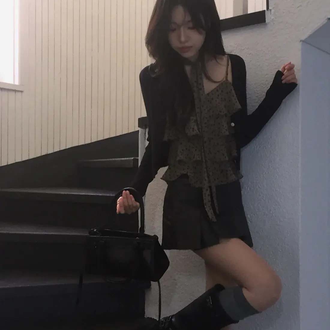 여성용 벨벳 블라우스 상세 이미지 77