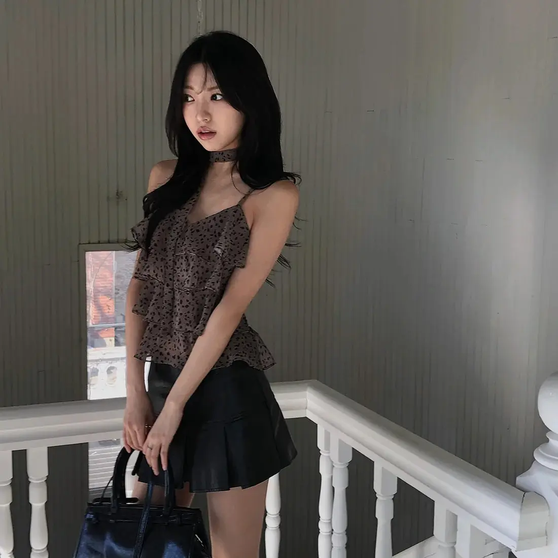여성용 벨벳 블라우스 상세 이미지 78