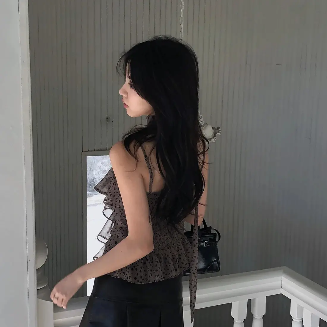 여성용 벨벳 블라우스 상세 이미지 82