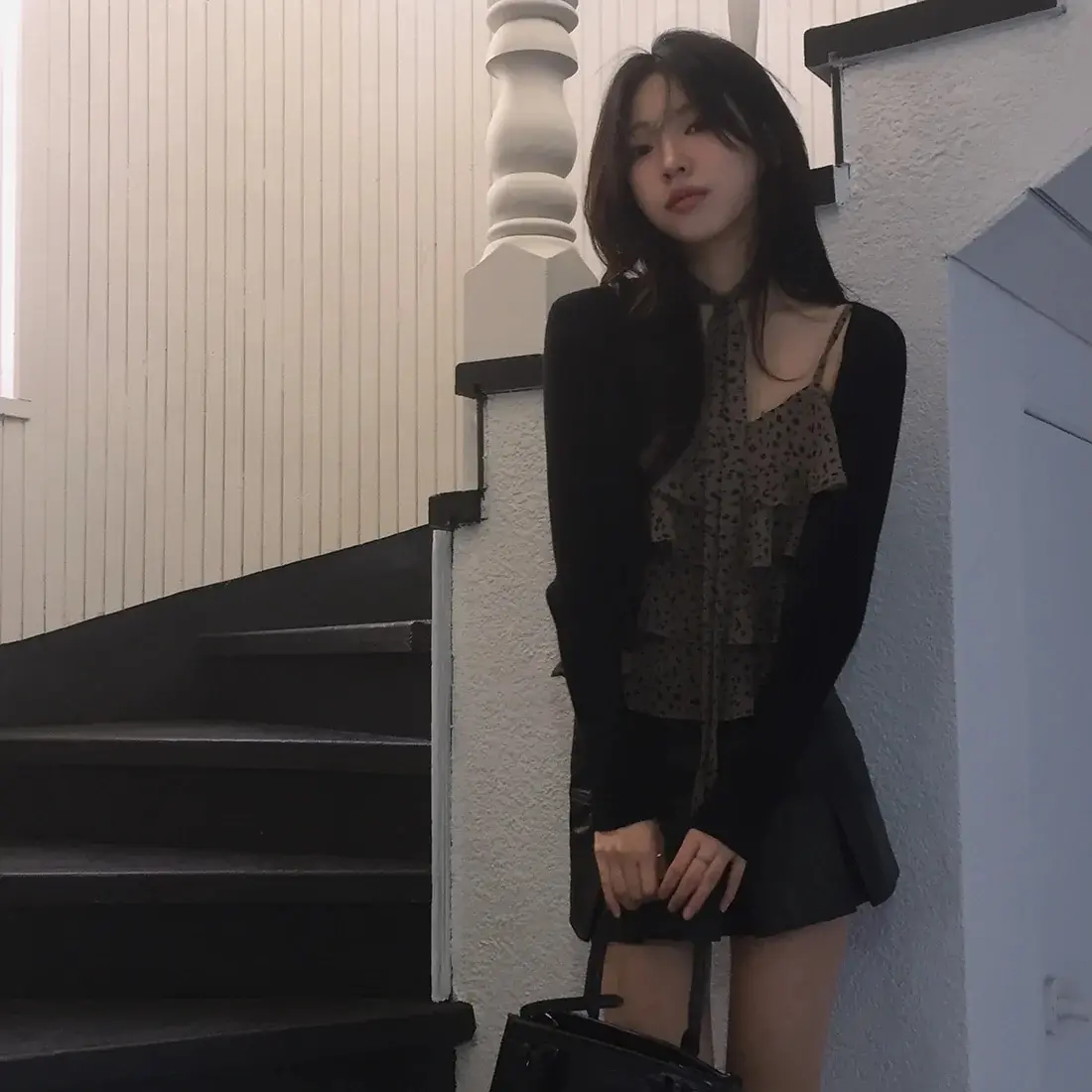 여성용 벨벳 블라우스 상세 이미지 83
