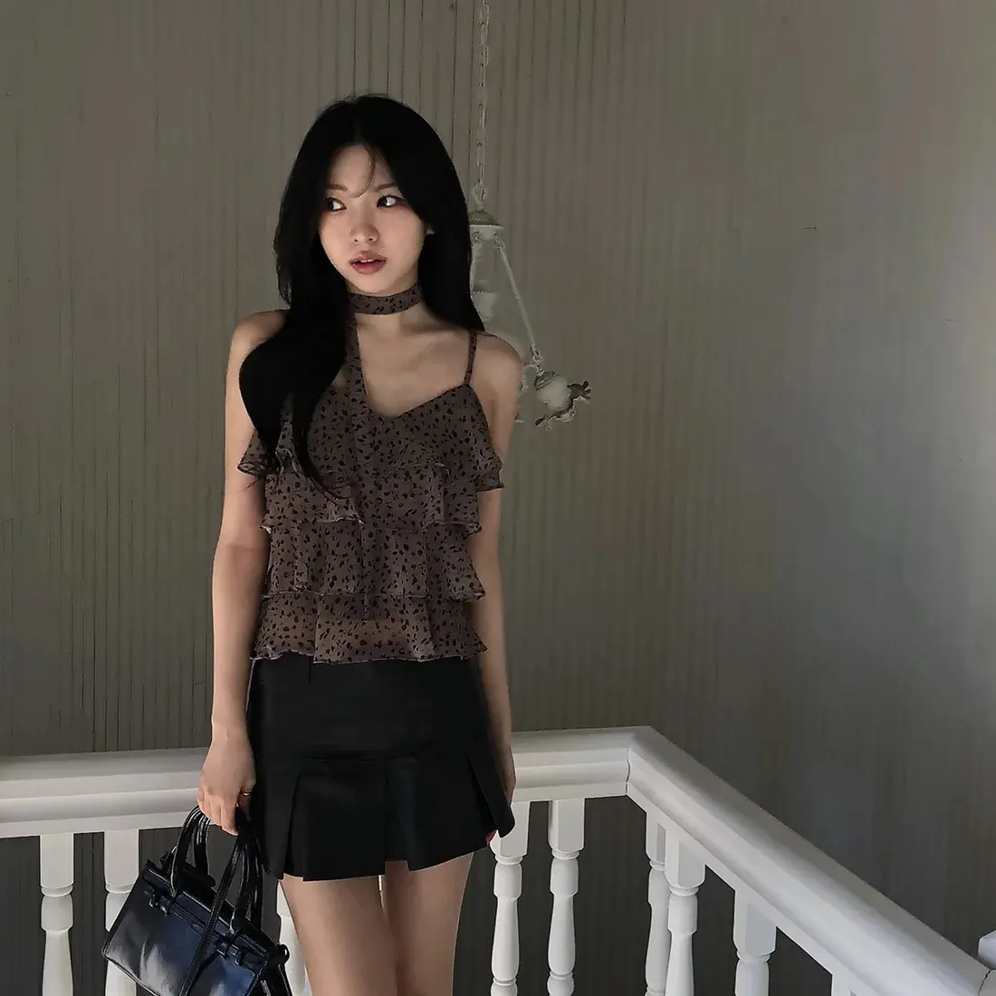 여성용 벨벳 블라우스 상세 이미지 86