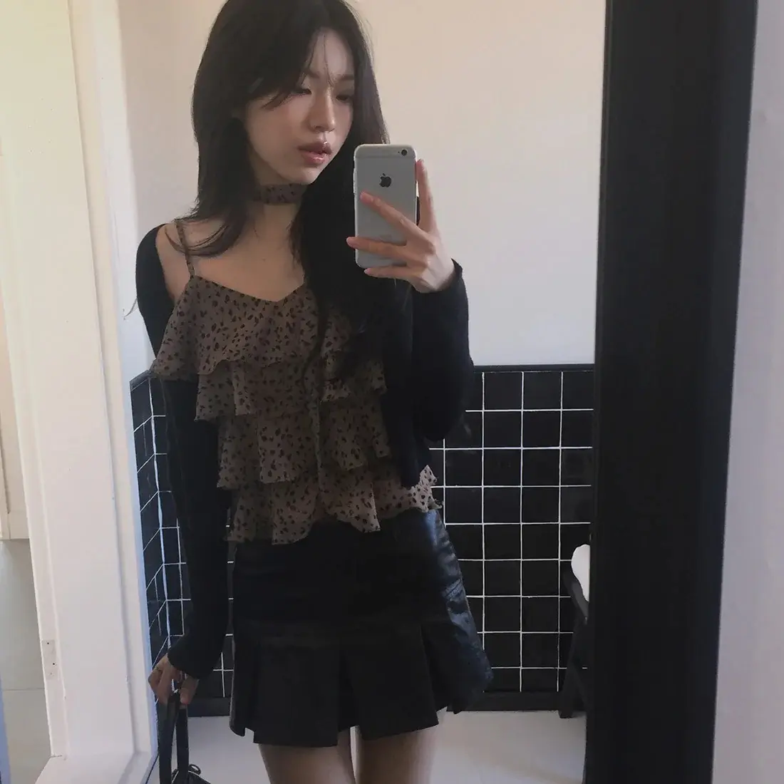 여성용 벨벳 블라우스 상세 이미지 92