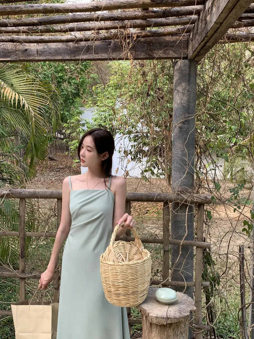 여성용 체크 무드 블라우스 원피스 상세 이미지 22