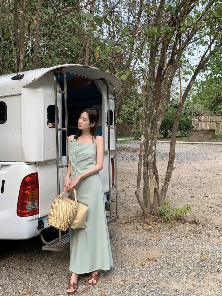 여성용 체크 무드 블라우스 원피스 상세 이미지 29
