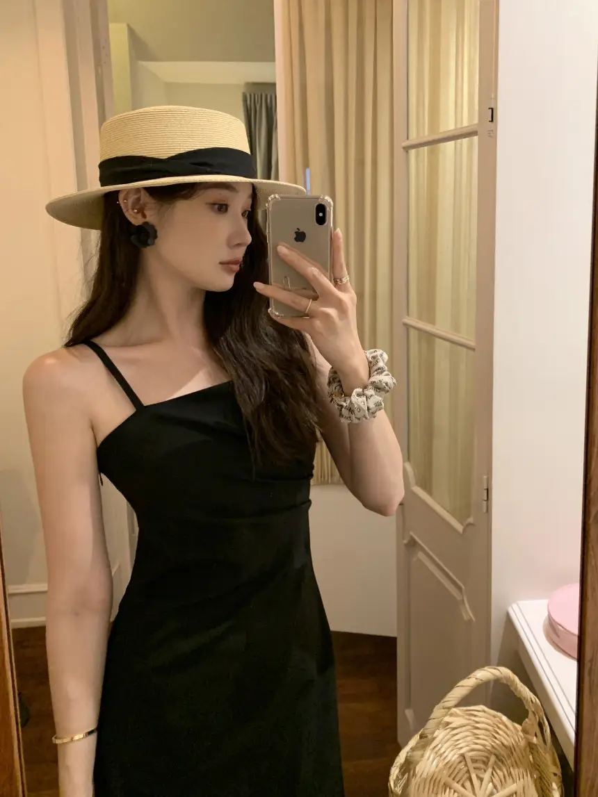 여성용 체크 무드 블라우스 원피스 상세 이미지 39
