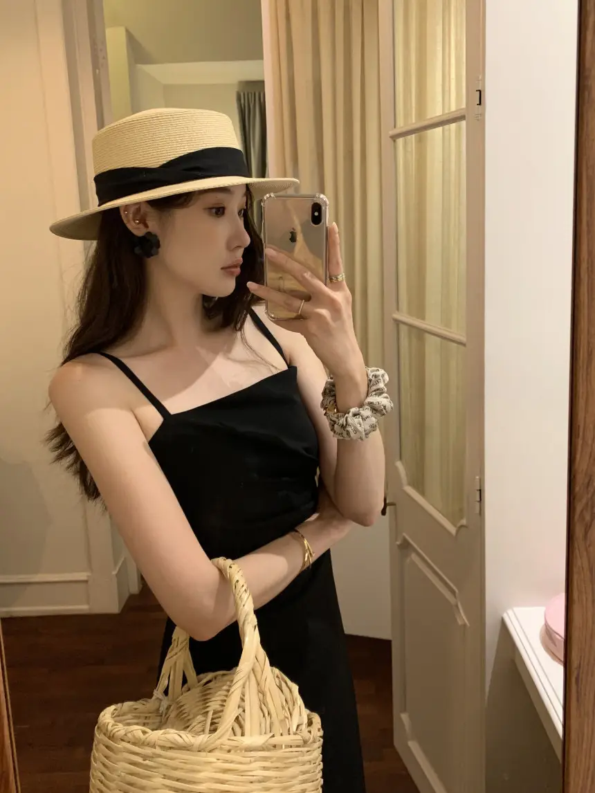 여성용 체크 무드 블라우스 원피스 상세 이미지 42