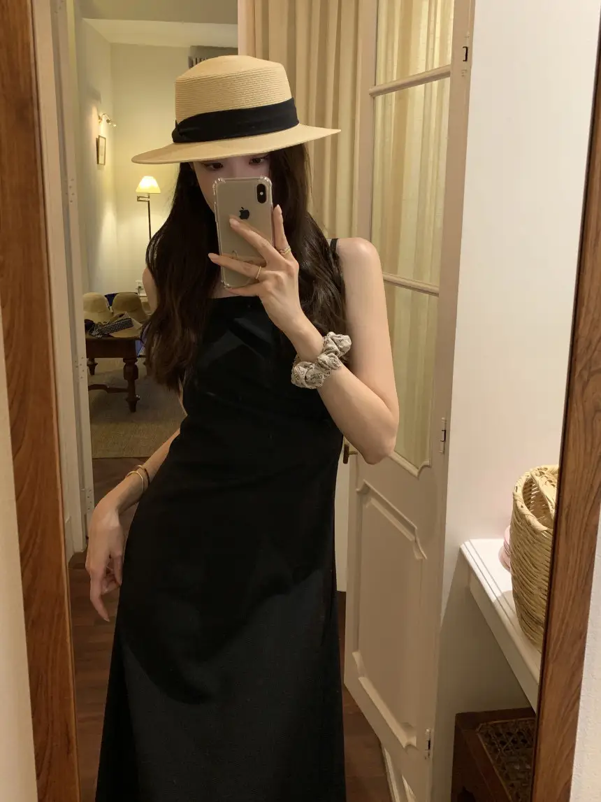 여성용 체크 무드 블라우스 원피스 상세 이미지 46