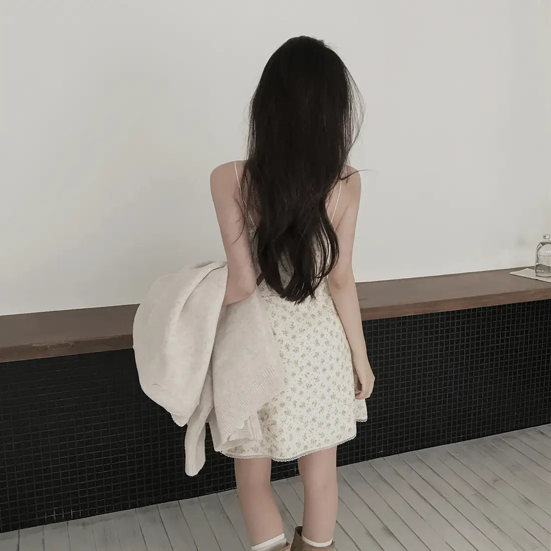 플라워 레이스 민소매 원피스 상세 이미지 27