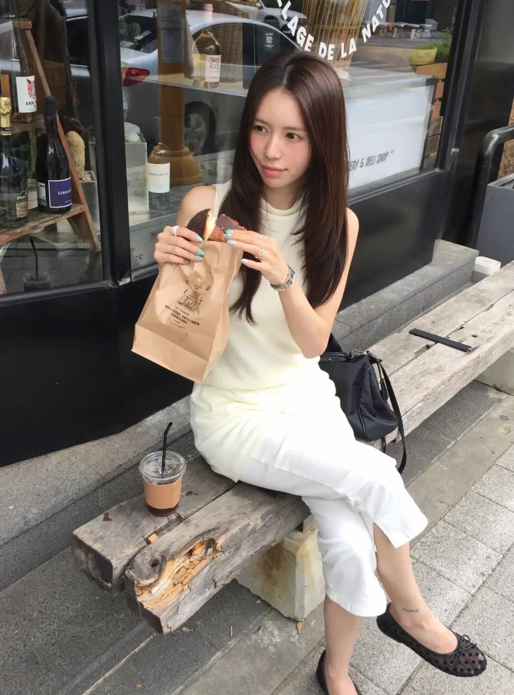 민소매 허리 조절 원피스 상세 이미지 15
