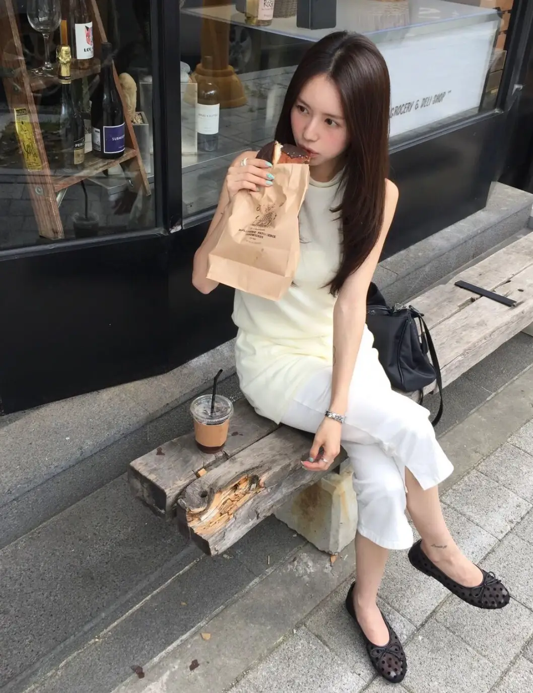 민소매 허리 조절 원피스 상세 이미지 19
